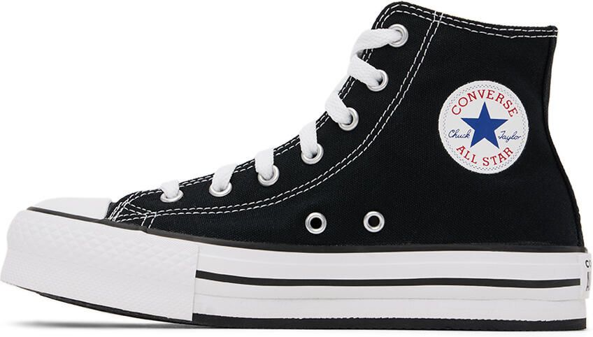 Converse Kids Black Chuck Taylor All Star Lift Sneakers - Picture 3