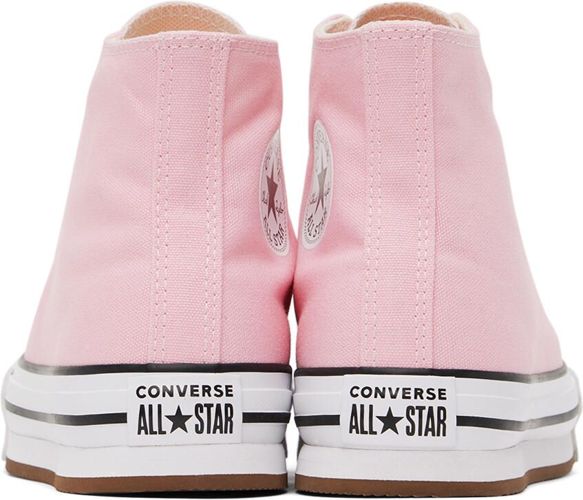 Converse Kids Pink Eva Lift Platform Sneakers