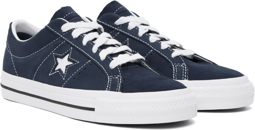 Converse Navy One Star Pro Sneakers - Picture 2