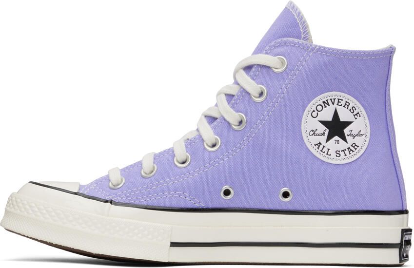 Converse Purple Chuck 70 Vintage Sneakers - Picture 6