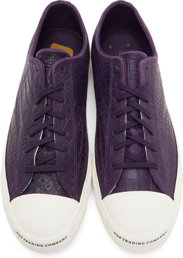 Converse Purple Pop Trading Company Edition Jack Purcell Pro Sneakers