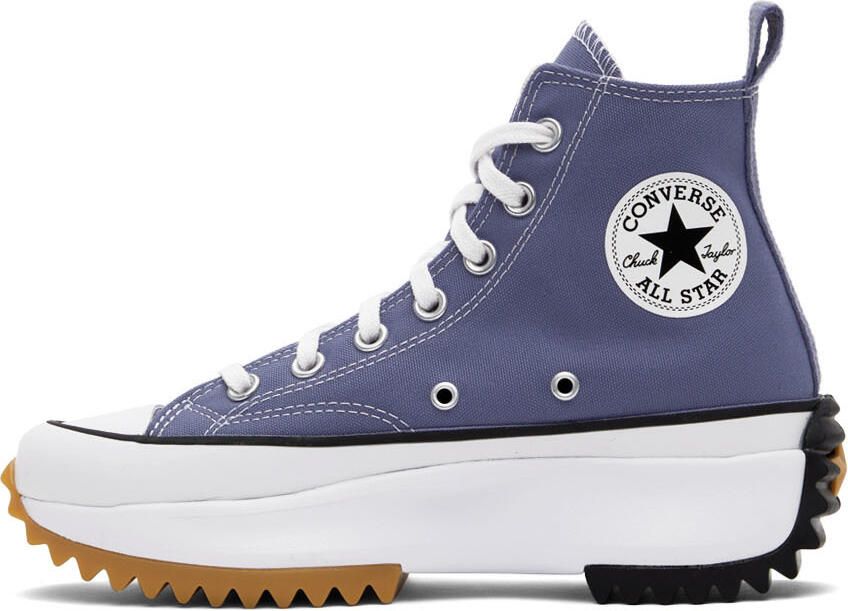 Converse Purple Run Star Hike Sneakers - Picture 3