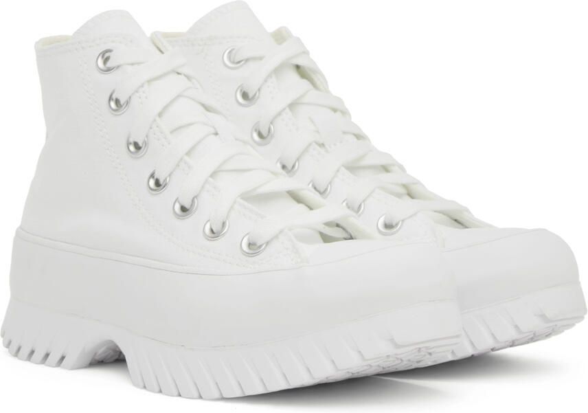 Converse White Lugged Chuck Taylor All Star 2.0 Sneakers - Picture 8