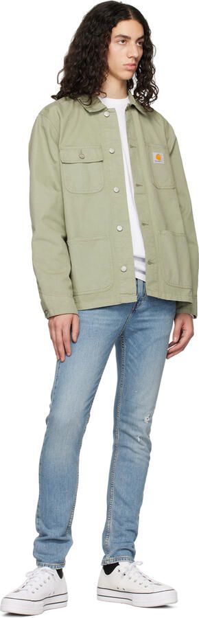 Converse White Leather Chuck Taylor All Star Platform Low Sneakers - Picture 18