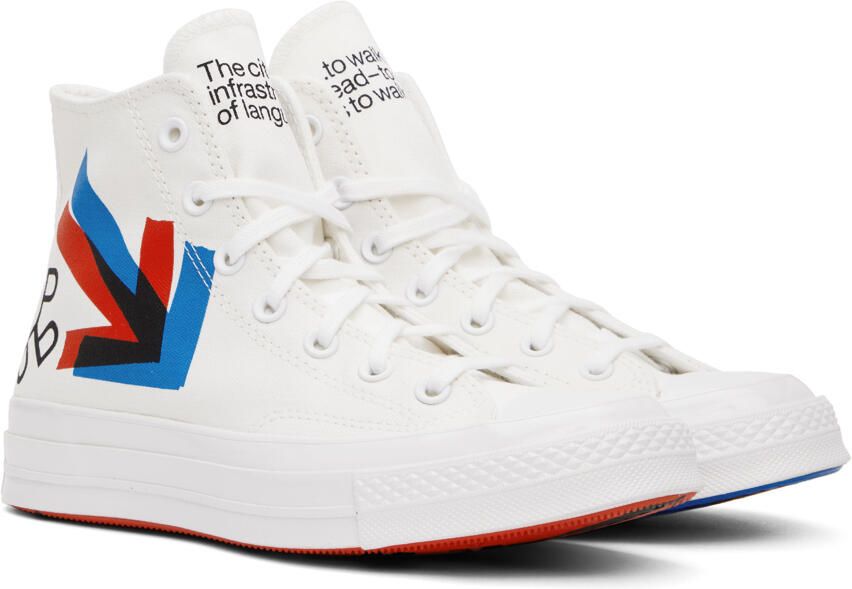 Converse White Patta & Experi tal Jetset Edition Chuck 70 Sneakers - Picture 2