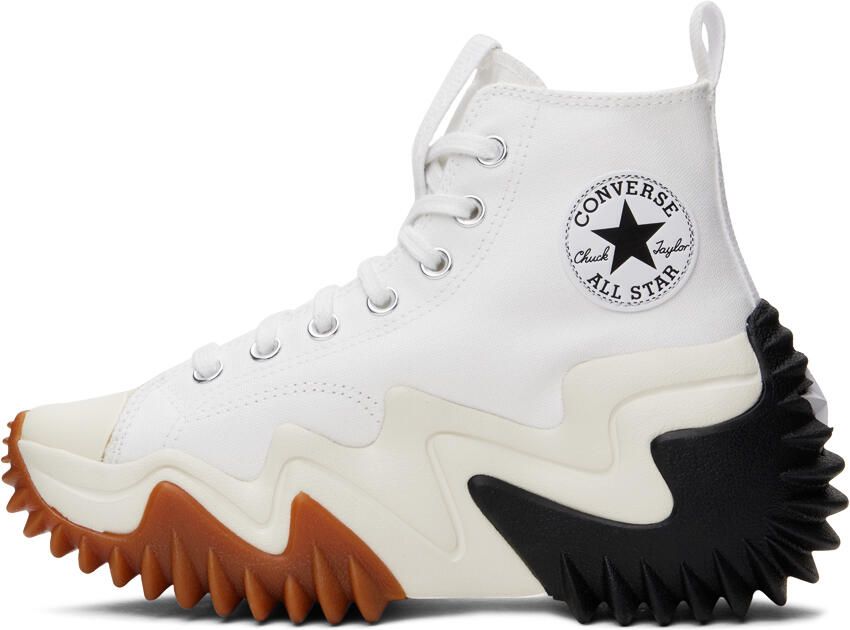 Converse Black Color Run Star Motion High-Top Sneakers - Picture 7