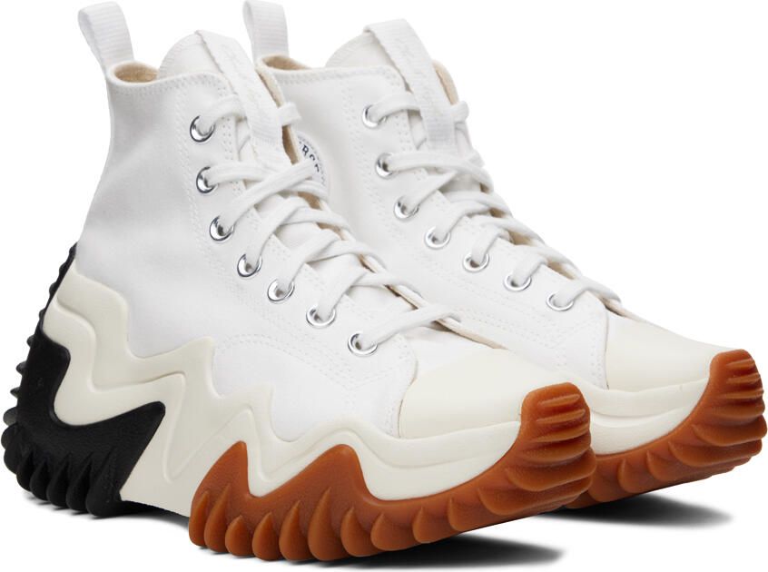 Converse Black Color Run Star Motion High-Top Sneakers - Picture 8