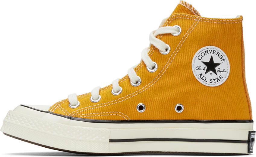 Converse Yellow Chuck 70 High Top Sneakers - Picture 6