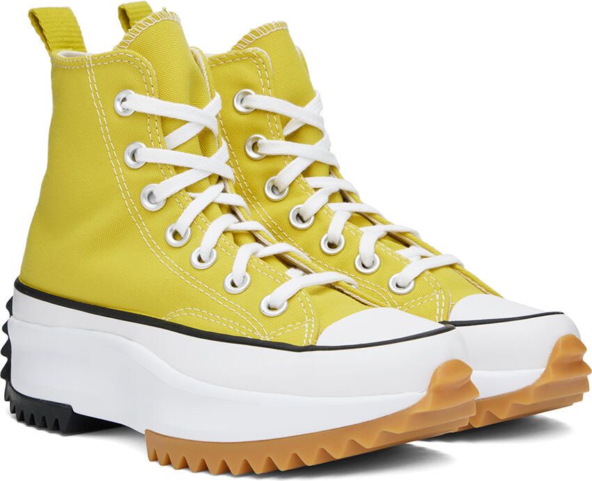 Converse Yellow Run Star Hike Sneakers - Picture 2
