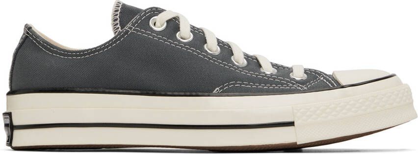 Converse Gray Chuck 70 Vintage Sneakers - Picture 5