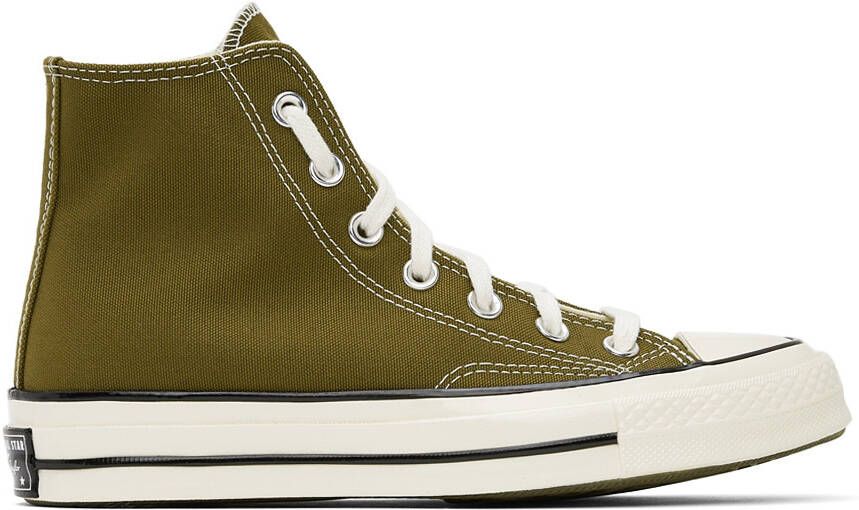 Converse Green Chuck 70 Hi Sneakers - Picture 5