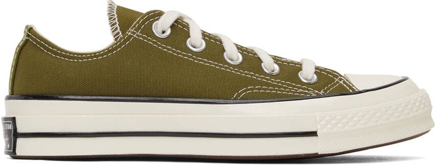 Converse Green Chuck 70 OX Low Sneakers - Picture 6