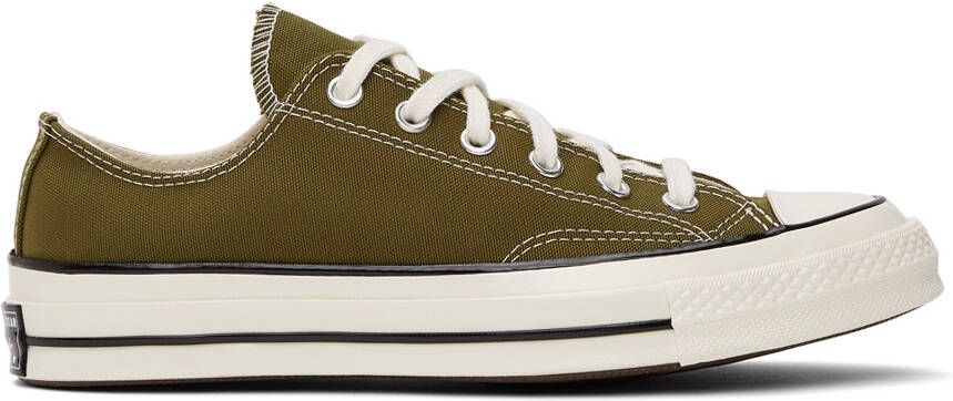 Converse Green Chuck 70 OX Low Sneakers - Picture 4