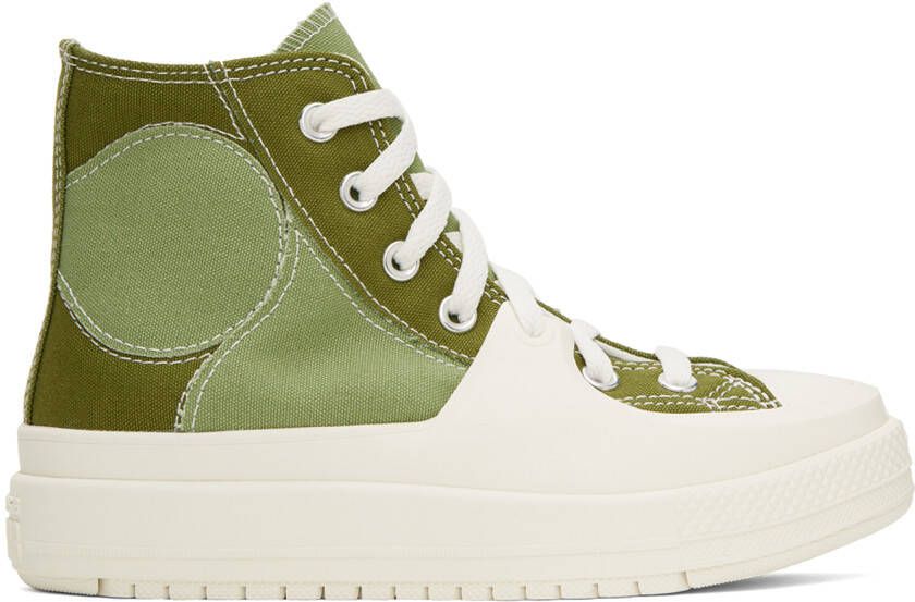 Converse Khaki Chuck Taylor All Star Construct Sneakers - Picture 4