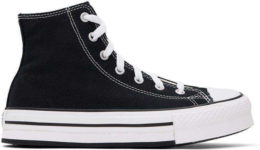 Converse Kids Black Chuck Taylor All Star Lift Sneakers - Picture 2