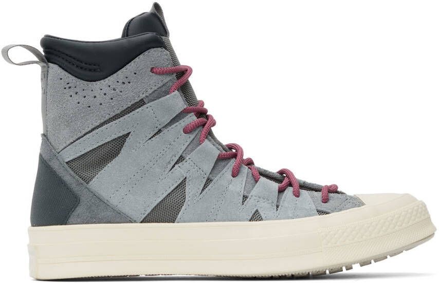 Converse Navy & Purple Chuck 70 Escapism Hi Sneakers - Picture 5