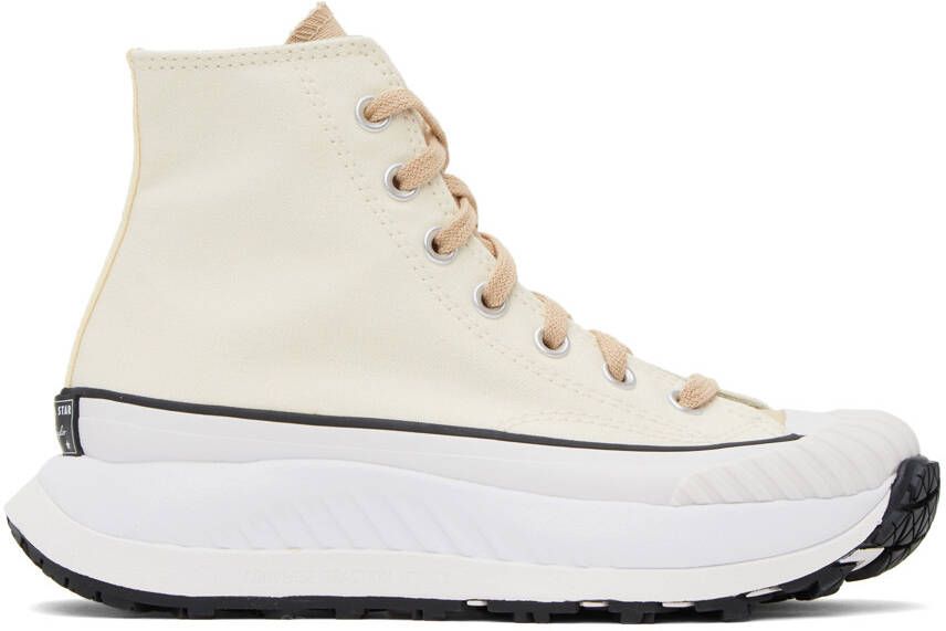 Converse Off-White & Beige Chuck 70 AT-CX Sneakers - Picture 5