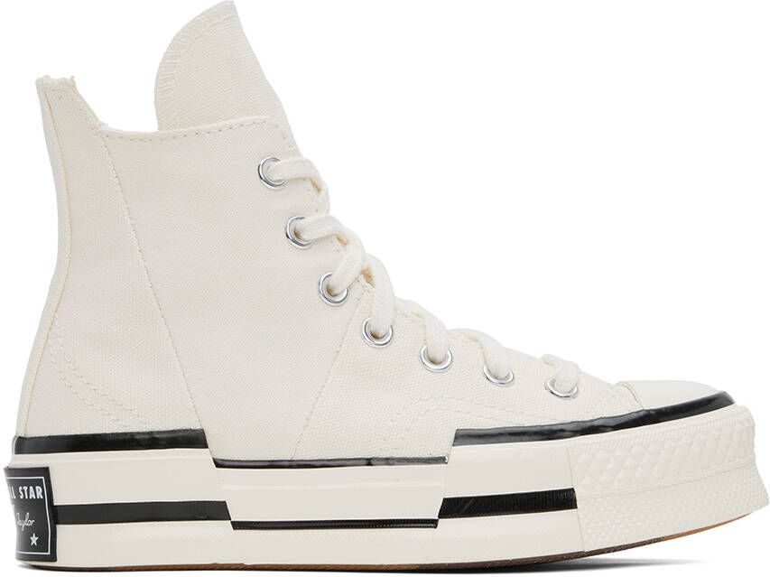 Converse Off-White Chuck 70 Plus High Top Sneakers - Picture 5