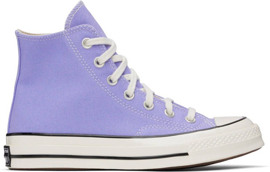 Converse Purple Chuck 70 Vintage Sneakers - Picture 3