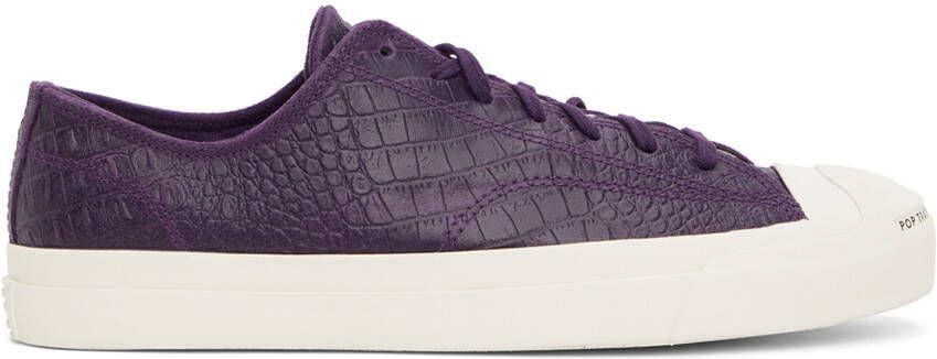Converse Purple Pop Trading Company Edition Jack Purcell Pro Sneakers - Picture 5