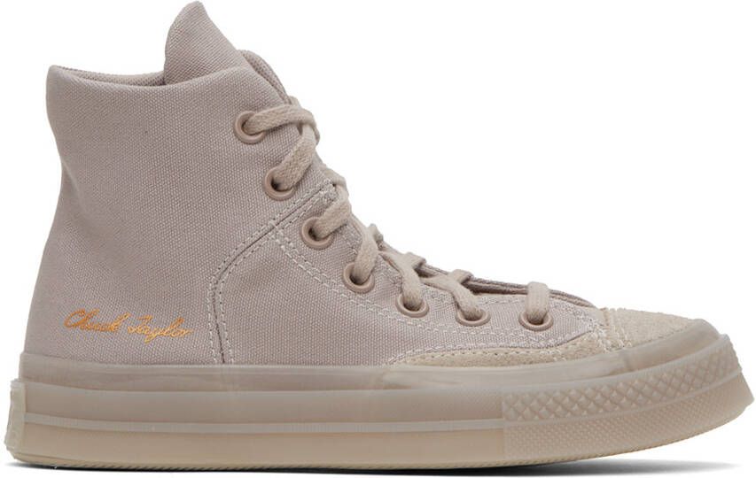 Converse Taupe Chuck 70 Marquis Sneakers - Picture 5