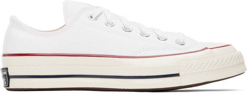 Converse White Chuck 70 OX Low Sneakers - Picture 10