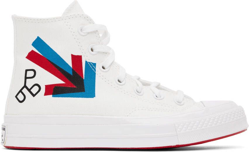 Converse White Patta & Experi tal Jetset Edition Chuck 70 Sneakers - Picture 6