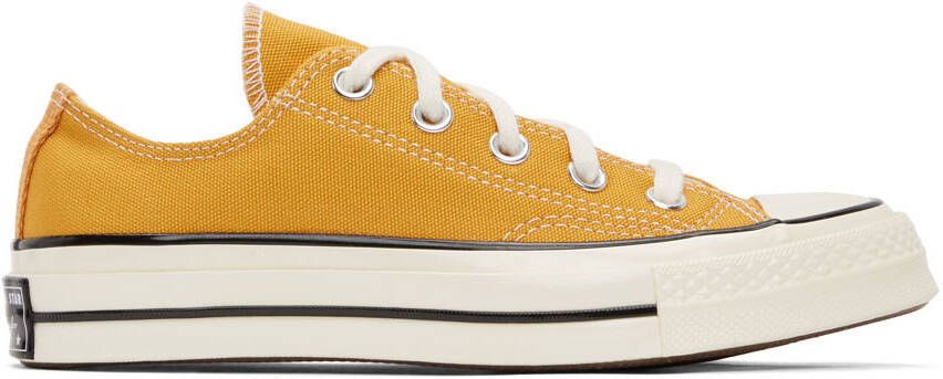 Converse Yellow Chuck 70 OX Sneakers - Picture 5