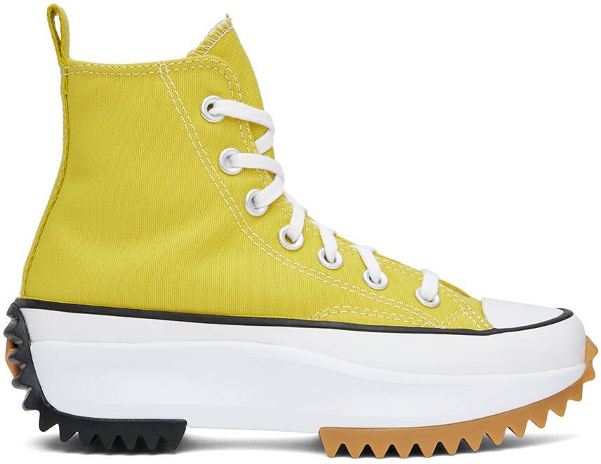 Converse Yellow Run Star Hike Sneakers - Picture 5