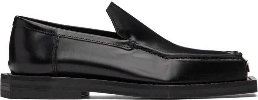 Coperni Black 3D Vector Loafers - Picture 4