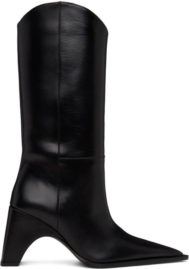Coperni Black Bridge Cowboy Boots - Picture 5