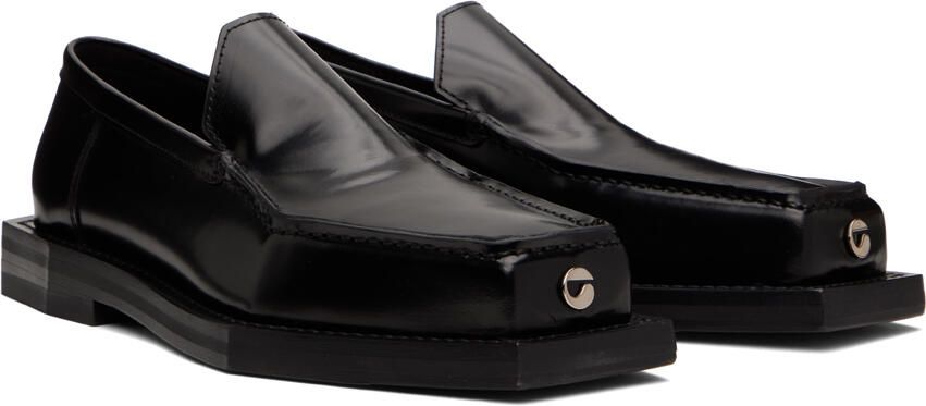Coperni Black 3D Vector Loafers - Picture 2