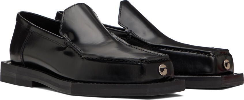 Coperni Black 3D Vector Loafers - Picture 2