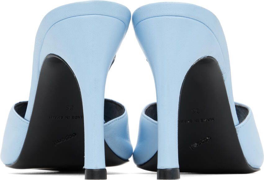 Coperni Blue Logo Mules - Picture 5