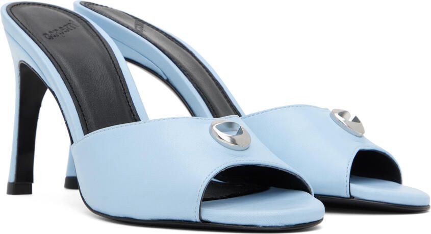 Coperni Blue Logo Mules