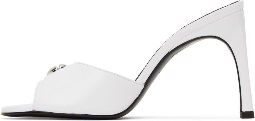 Coperni White Logo Mules - Picture 3