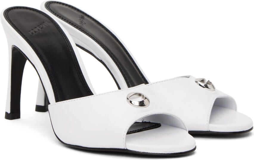 Coperni White Logo Mules - Picture 2