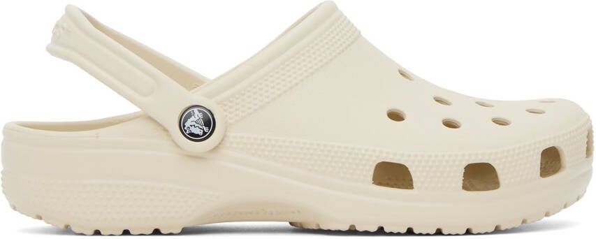 Crocs Off-White Classic Clogs - Picture 7