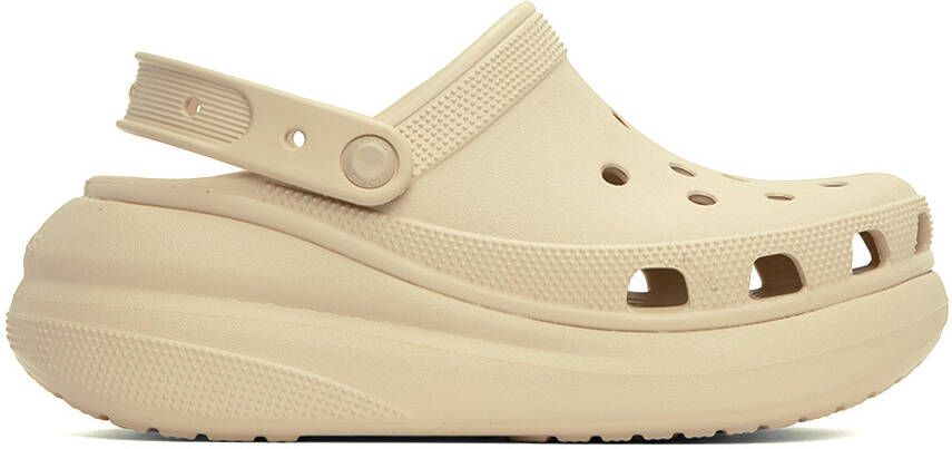 Crocs Beige Mega Crush Sandals - Picture 6