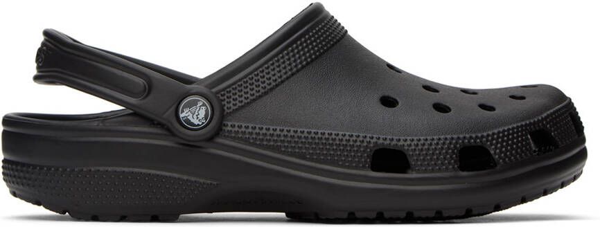 Crocs Black Classic Clogs - Picture 8
