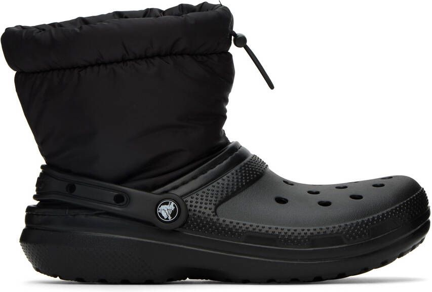 Crocs Black Classic Lined Neo Puff Boots - Picture 6