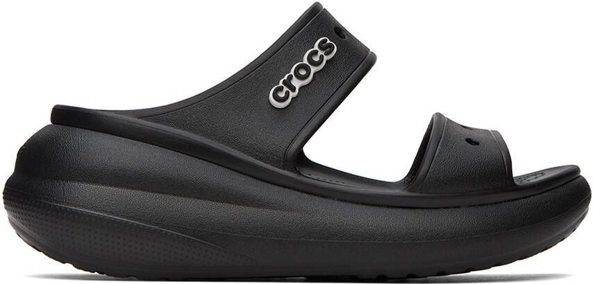 Crocs Black Classic Crush Sandals - Picture 9