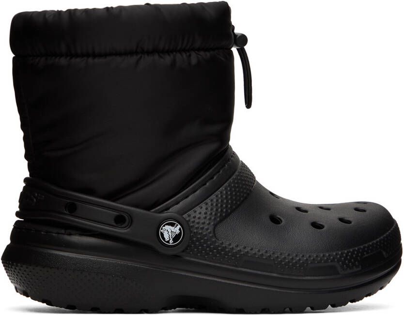 Crocs Black Classic Lined Neo Puff Boots - Picture 2