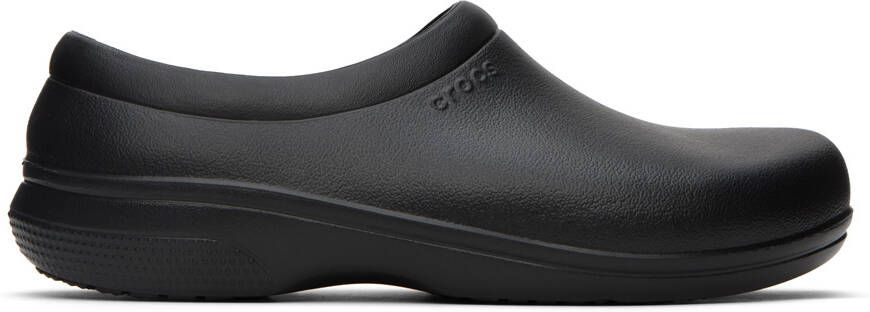 Crocs Black On-The-Clock Work Clogs - Picture 5