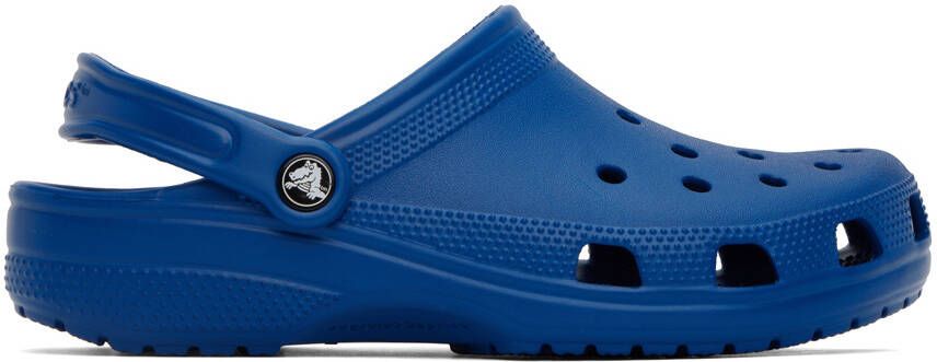 Crocs Blue Classic Clogs - Picture 5