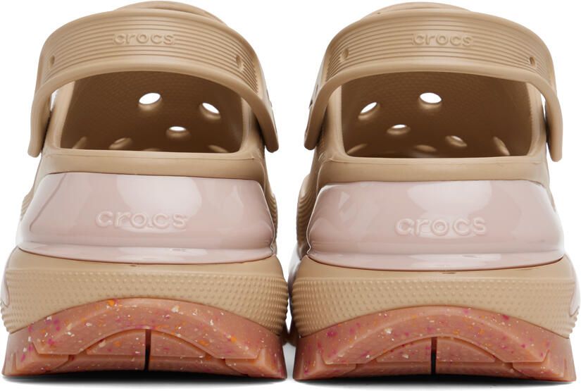 Crocs Beige Mega Crush Clogs