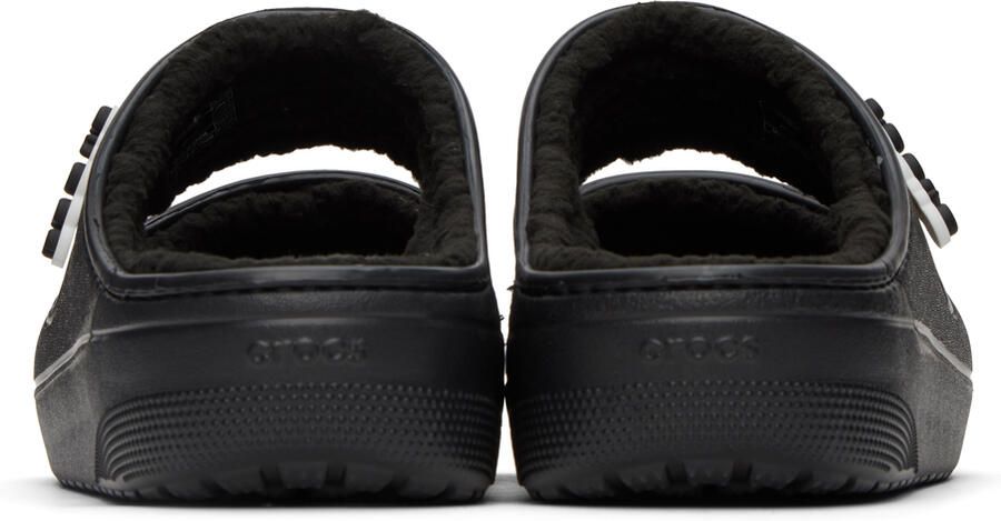Crocs Black Classic Cozzzy Sandals - Picture 7