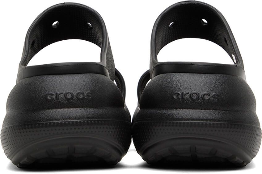 Crocs Black Classic Crush Sandals