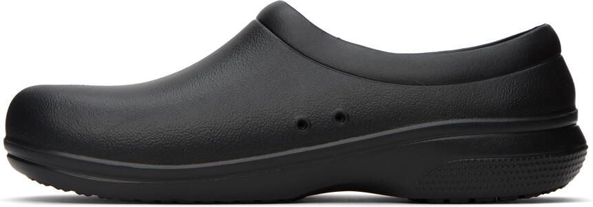 Crocs Black On-The-Clock Work Clogs - Picture 3