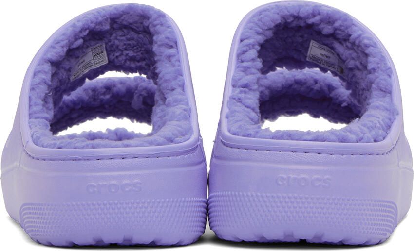 Crocs Blue Classic Cozzzy Sandals